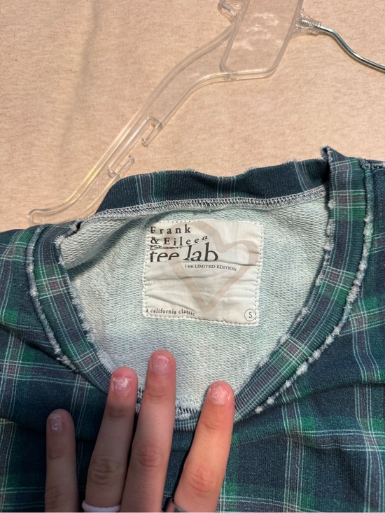 Frank & Eileen Tops - Frank & Eileen Green and Blue Plaid Pullover